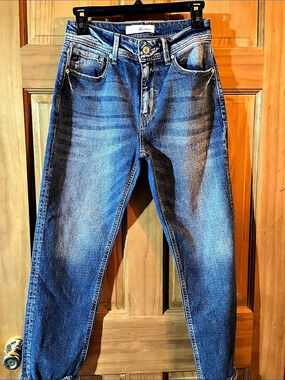 KanCan Women's Skinny Jeans Blue Waist 7/27